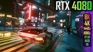 RTX 4080 - Cyberpunk 2077 with Ray Tracing Overdrive