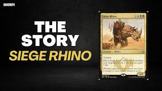 The Story of Siege Rhino: MTG's Unforgettable Colossus | #mtg