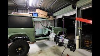 EP 08 Part 2 || Panel & Gearbox install  | Range Rover Classic