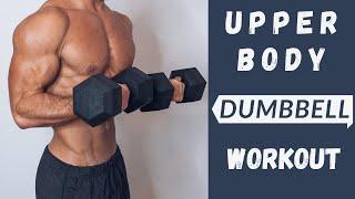 FULL UPPER BODY | Dumbbells Only | Rowan Row