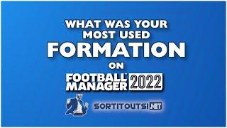 What was your most used formation in #fm22? FM Creator Q&A #footballmanager