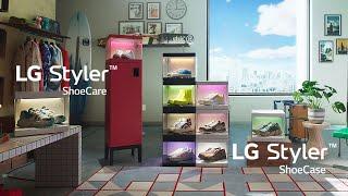 LG at CES 2023 : LG Styler™ ShoeCare & LG Styler™ ShoeCase | LG