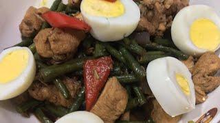 How To Cook String Beans With Egg Recipe