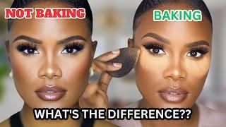 BAKING VS NOT BAKING | Using Setting Powder