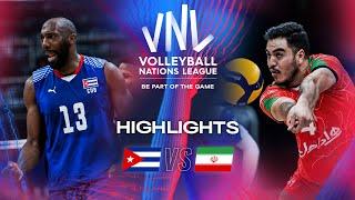  CUB vs.  IRI - Highlights | Week 1 | Men's VNL 2024