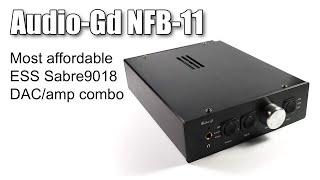 Audio Gd NFB-11 DAC and amplifier