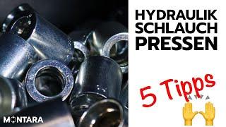 5 Tipps beim Hydraulikschlauch pressen ️ #Hydraulik mit @OPcrimpers und @manulihydraulics9614