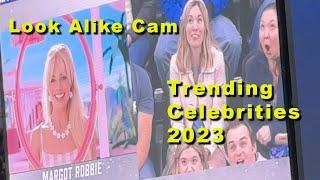 Look Alike Cam Trending Celebrities 2023    #funny