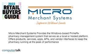 Micro Merchant Systems PrimeRx | ComputerTalk for the Pharmacist