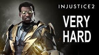 Injustice 2 - Black Lightning Battle Simulator (VERY HARD) NO MATCHES LOST