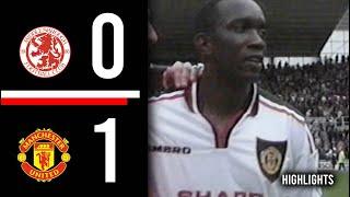 Middlesbrough v Manchester United | 1998/1999