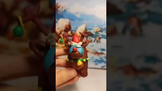 Новогодний скин для Among Us #пластилин #видеолепка #лепка #claymodelingideas #plasticine #shorts