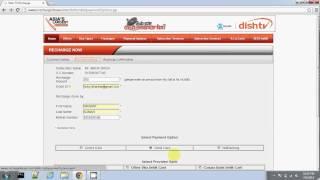 DISH TV, DIGITAL TV, TRUE HD TV ONLINE RECHARGE