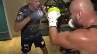 Artur Szpilka workout with new coach