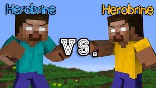 Herobrine vs. Herobrine - Minecraft Part 1