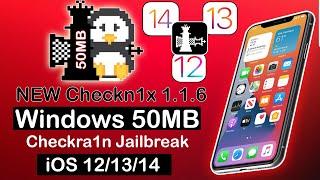 NEW Checkn1x 1.1.6|Checkra1n 0.12.2 Windows|Jailbreak iOS 14.4/14.3/13.7/12.5.1 iPhone 5S/6S/7+/8+/X