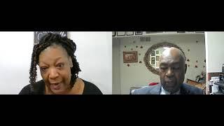 Dr. Wadell Brooks, Sr. with Black Historian Elizabeth Jackson