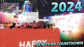 Happy 2024 New Year in Roblox 