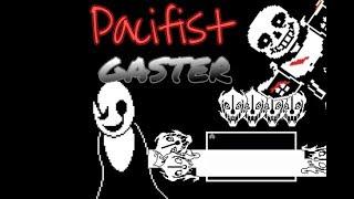 Pacifist Gaster Fight. |COMPLETE| Undertale Fan-Game