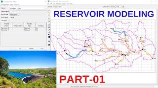 HEC-ResSim T1: How To Setup  Reservoir Model (1/3)