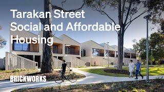 With exemplary sustainable design, Tarakan Street sets the standard for affordable housing