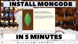 How to install MongoDB 8 on Windows 11 | In 5 minutes