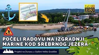 Izgradnja marine na Dunavu kod Velikog Gradišta u blizini Srebrnog jezera