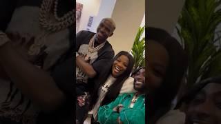 How #davido with #osimhen and #cubanachiefpriest wife met Nice one #shorts #viral
