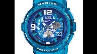 Обзор и настройка часов Casio Baby-g BGA-190GL-2B [5382]