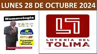 "¡Increíble! Pronósticos y Resultados de la Lotería del Tolima  | Lunes 28 de Octubre 2024"