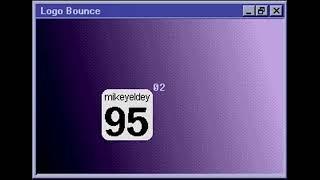 mikeyeldey95 logo bounce (1 hour)