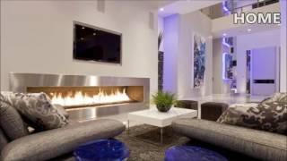 Home decor interior design Modern Fireplace for living room