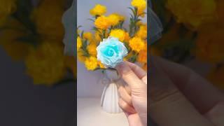 DIY gift ideas ribbon rose flower #handmadegifts #flowers #gift #ribbon #rose #handmadecraft #diy