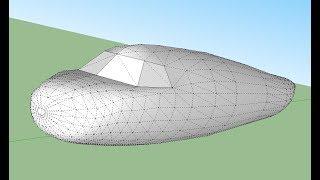 Sketchup: How to make curved shapes | no plugin required