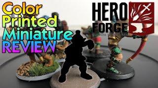 How Does the Color Printed Plastic Hold Up? HERO FORGE Review