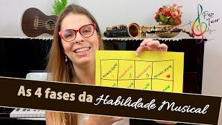 As 4 fases da habilidade musical | Posso tocar com Daiany Dezembro