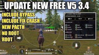 UPDATE CHEAT PUBG TERBARU GL/KR/VNG/TW/BGMI/ 32BIT DAN 64BIT NO KEY NOROOT DAN ROOT IOS 3.4