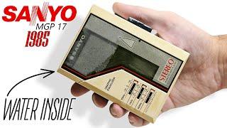 1985 ️ RESTORATION & Revamp  SANYO MGP17  Music from the 90s! (Real restore)