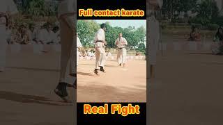 real knockout karate fight #shorts #trending #martialarts #fight #mma