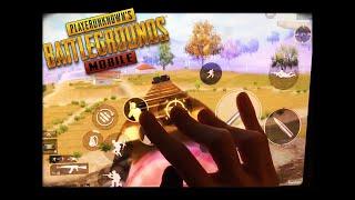 Wow  pubg mobile игра одной рукой 