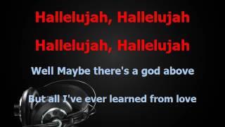 Base Karaoke con cori Alexandra Burke- Hallelujah  ( Cohen) [ hd] new