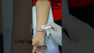 #Countinue #tattoo in #hand #Girls #hand #tattoo #Prince #tattoo #studio #City #center 095895 57355