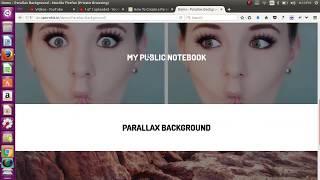 How To Create a Parallax Scrolling Background Effect Using jQuery & CSS