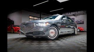 2020 Genesis G90 5 0 Ultimate! Only 11K original miles! 5.0L GDI V8! Loaded! Himalayan Gray Paint!