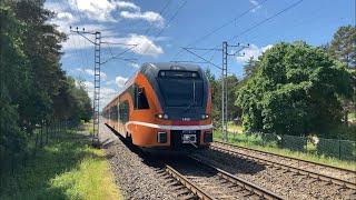 Stadler Flirts 1406 And 1311 EMUS At Kivimäe Station