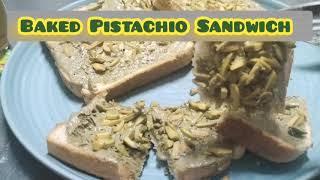 Baked Pistachio Sandwich #easyrecipe #foodie