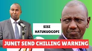 RUTO FINISHED: JUNET DELIVER DISTURBING MESSAGE TO RUTO IN STATEHOUSE