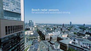 EN | Bosch radar sensors for assisted and automated driving