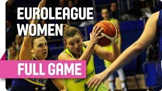 Uniqa Sopron (HUN) v Good Angels Kosice (SVK) - Full Game - Group A - 2015-16 EuroLeague Women