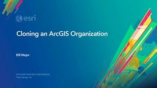 Cloning an ArcGIS Organization